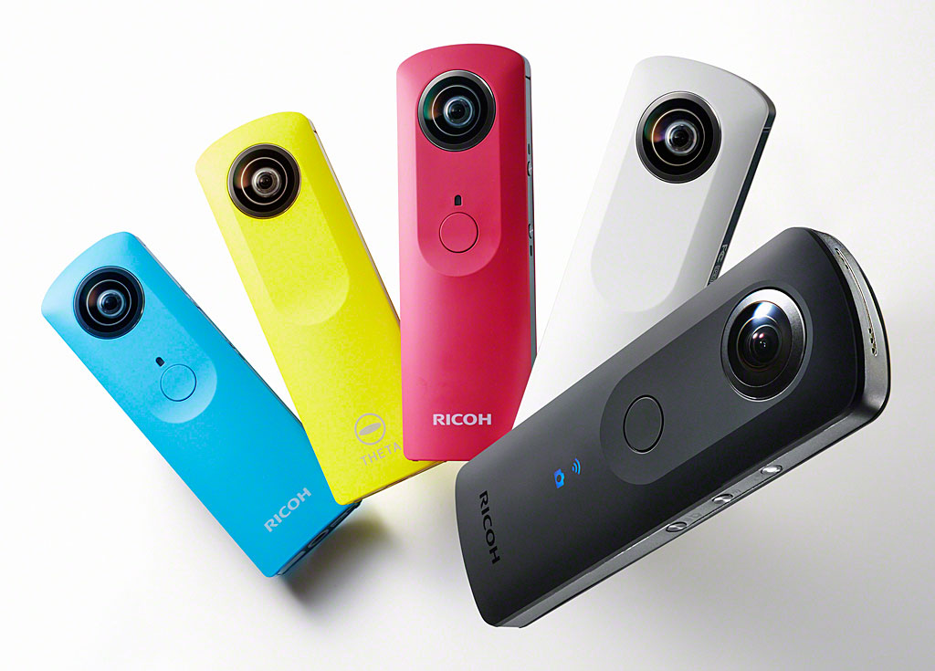 On a testé pour vous : l’appareil photo 360°Theta de Ricoh